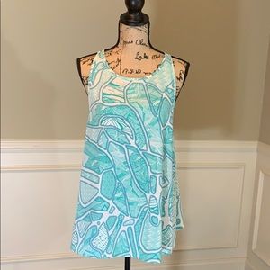 Kate & Lily Patterned Sleeveless Top